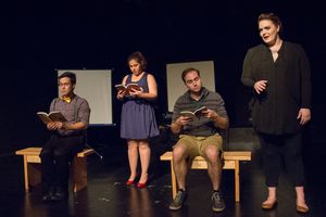 Nick Shoda Anna Schutz, Matt Frye and Neala Barron @ BroadwayWorld Nick Shoda Anna Schutz, Matt Frye and Neala Barron Photo