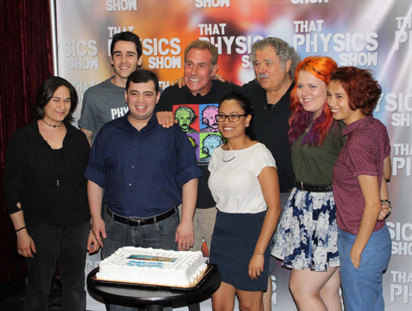 Photo Flash: THAT PHYSICS SHOW Celebrates 100th Performance Off-Broadway  Image