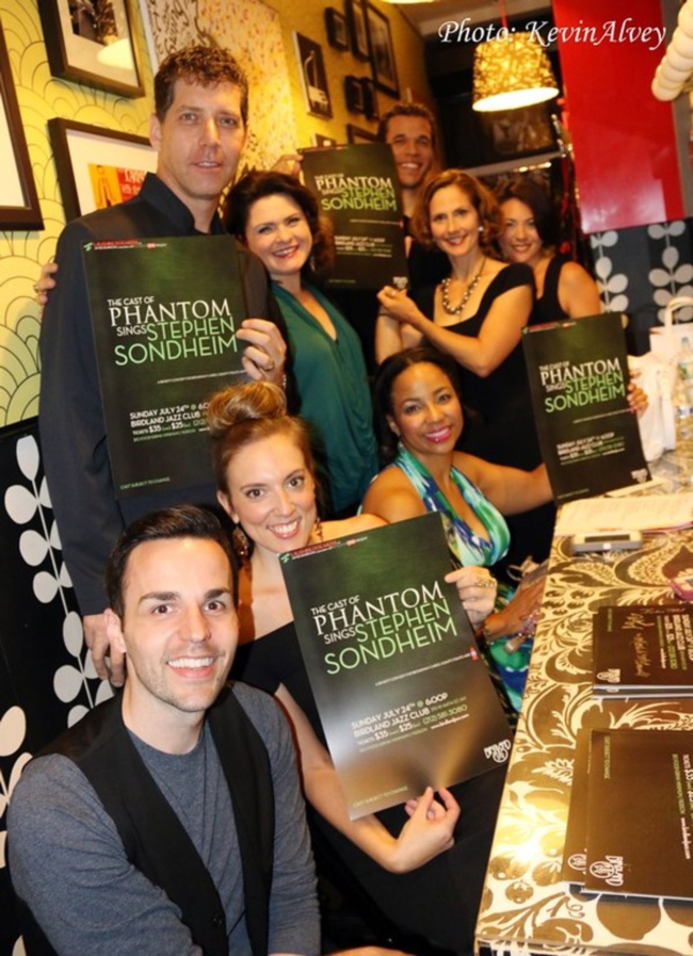Photo Flash: PHANTOM OF THE OPERA's James Barbour and More Sing Sondheim for BC/EFA Image