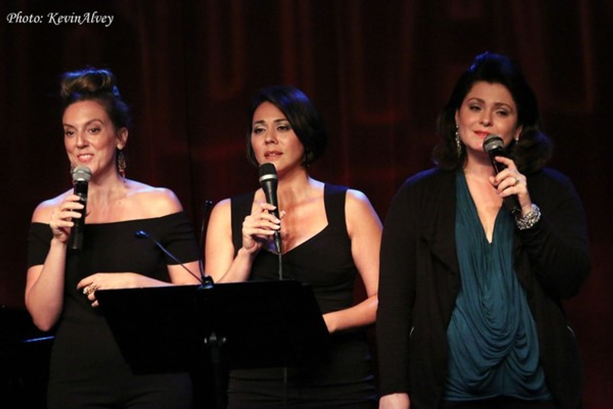 Katharine Heaton, Satomi Hofmann and MIchelle McConnell at 