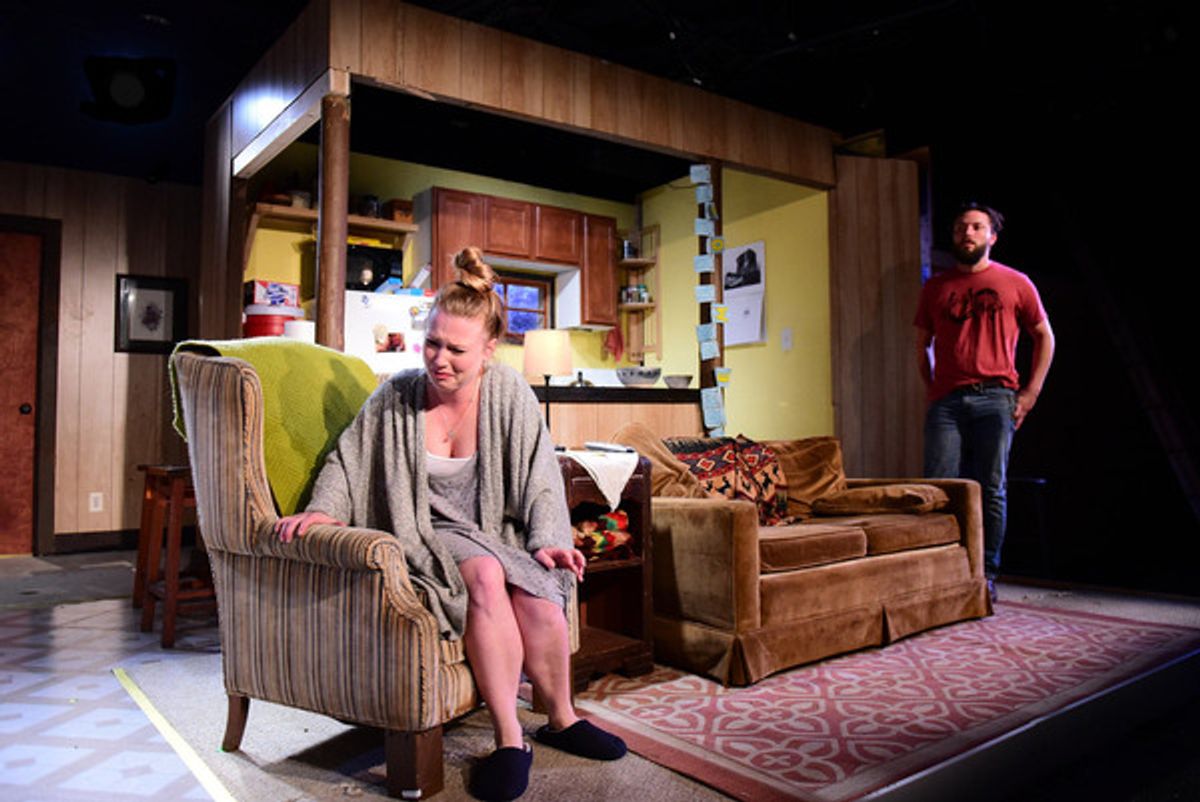 Liz Sharpe and Evan Linder at 