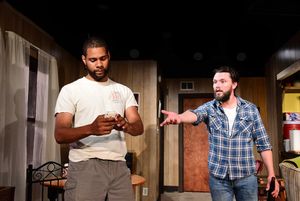 Jeffery Owen Freelon Jr. and Evan Linder @ BroadwayWorld Jeffery Owen Freelon Jr. and Evan Linder Photo