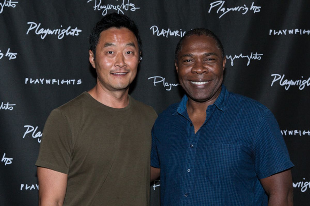 Stephen Park and Michael Potts at 