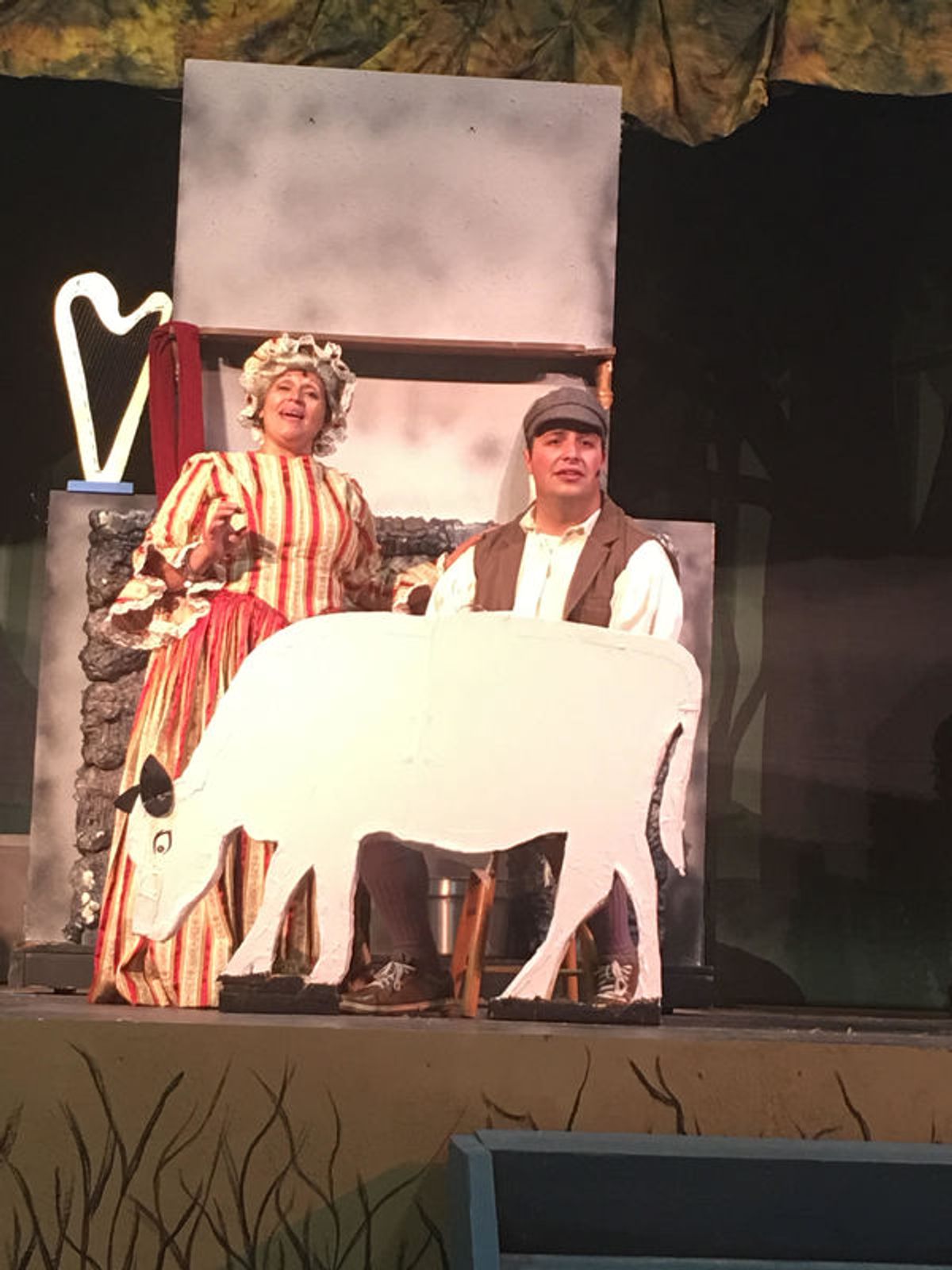 Fran Leonardis & James Russo  at 