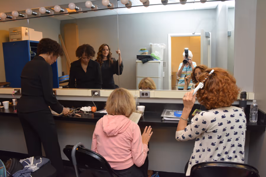 Photo Coverage: Backstage at Project Shaw's THE APPLE CART Image