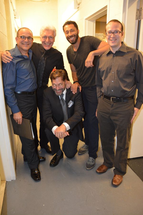 Donald Corren, Tony Sheldon, David Staller, William DeMeritt and Matt Windman Photo