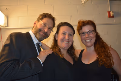 David Staller, Michelle Lauren Tuite and Bonnie Hilton Photo