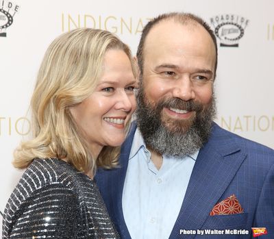 Rebecca Luker and Danny Burstein Photo