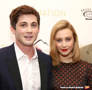 Logan Lerman and Sarah Gadon Photo