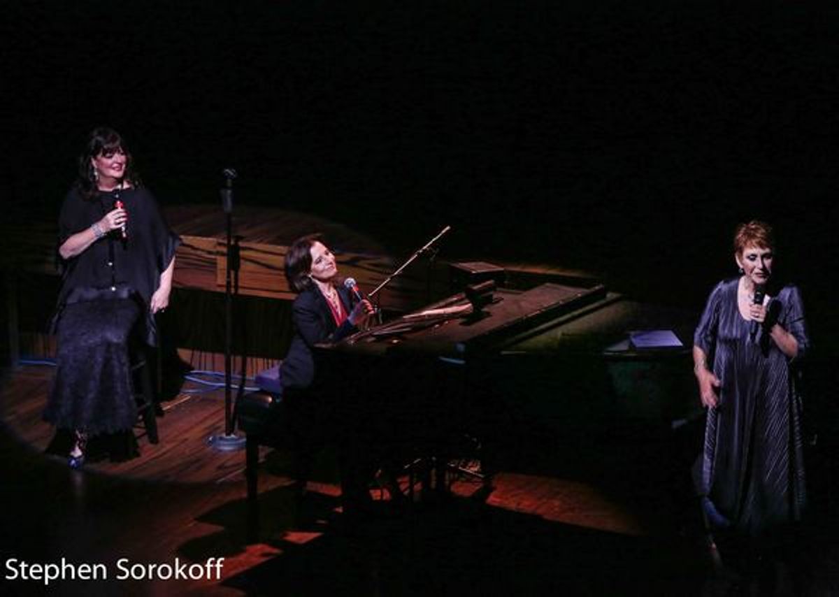 Ann Hampton Callaway, Michele Brourman, Amanda McBroom at 