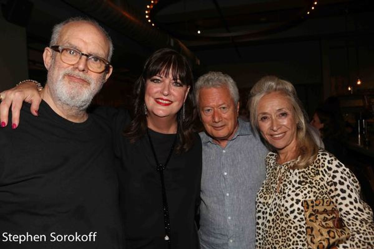 William Finn, Ann Hampton Callaway, Stephen Sorokoff, Eda Sorokoff at 