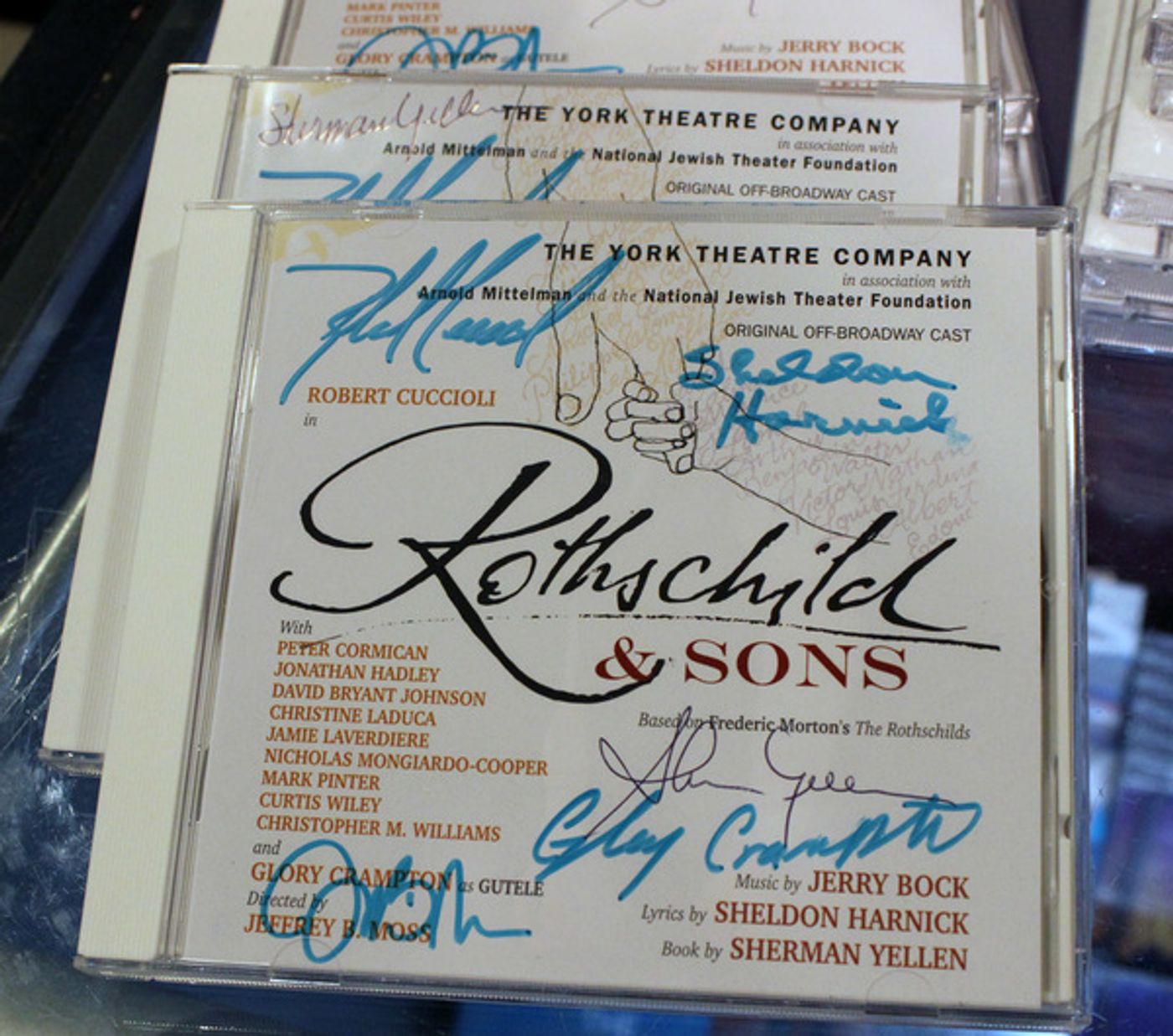 Photo Flash: Robert Cuccioli, Sheldon Harnick and More Celebrate York's ROTHSCHILD & SONS Cast Recording  Image