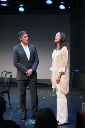 Robert Cuccioli and Glory Crampton Photo