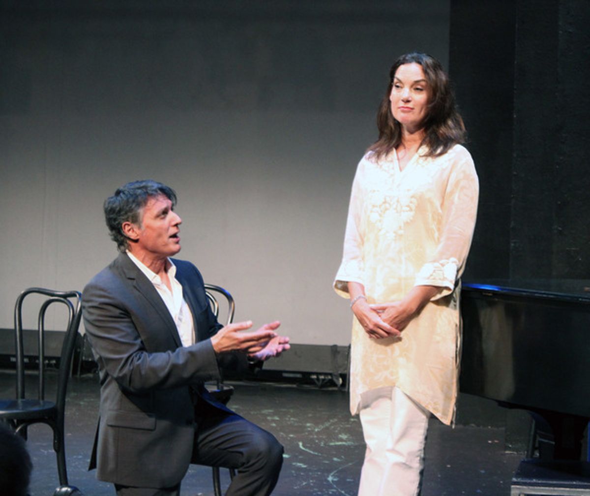 Robert Cuccioli and Glory Crampton at 