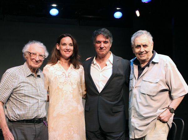 Sheldon Harnick, Glory Crampton, Robert Cuccioli and Sherman Yelle Photo