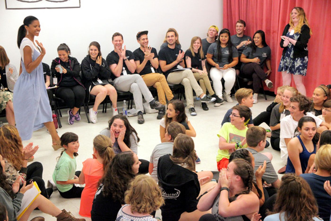 Photo Flash: HAMILTON's Renee Elise Goldsberry Speaks at Broadway Artists Alliance Photo Flash: HAMILTON's Renee Elise Goldsberry Speaks at Broadway Artists Alliance Image