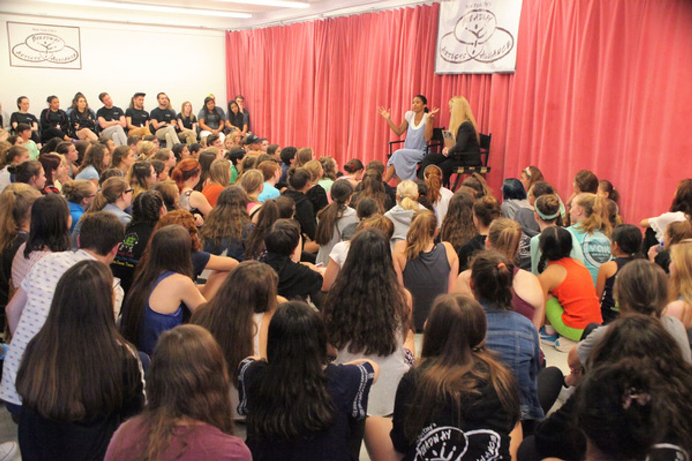 Photo Flash: HAMILTON's Renee Elise Goldsberry Speaks at Broadway Artists Alliance Photo Flash: HAMILTON's Renee Elise Goldsberry Speaks at Broadway Artists Alliance Image