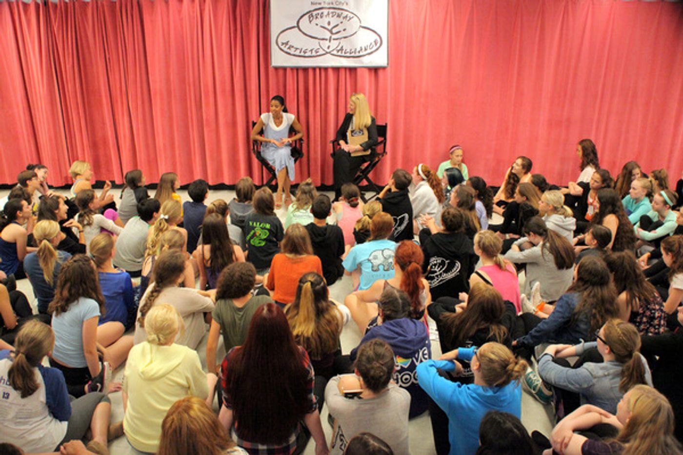 Photo Flash: HAMILTON's Renee Elise Goldsberry Speaks at Broadway Artists Alliance Photo Flash: HAMILTON's Renee Elise Goldsberry Speaks at Broadway Artists Alliance Image