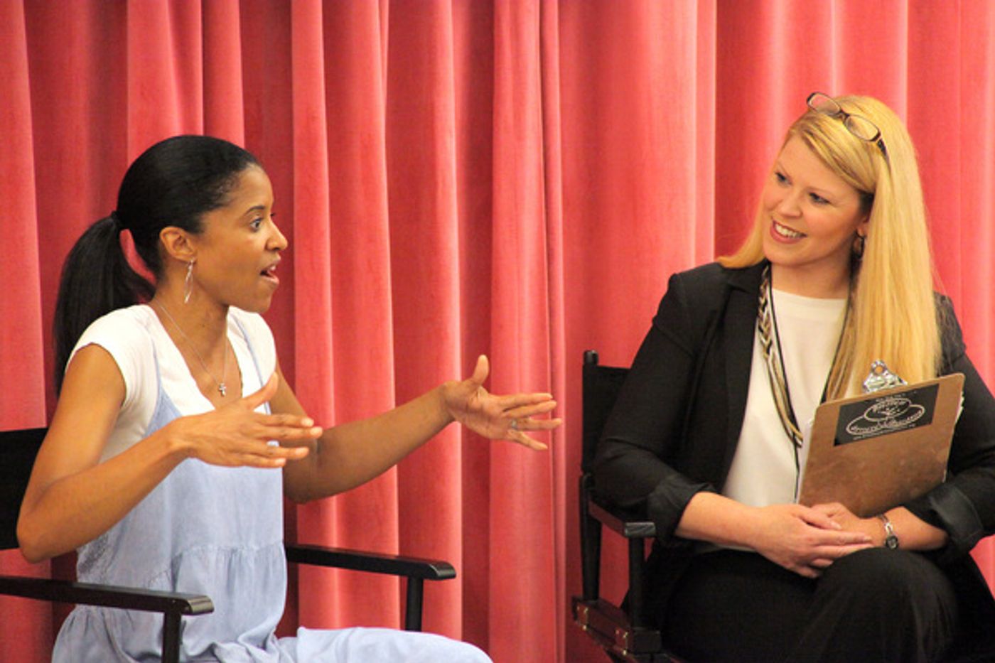 Photo Flash: HAMILTON's Renee Elise Goldsberry Speaks at Broadway Artists Alliance Photo Flash: HAMILTON's Renee Elise Goldsberry Speaks at Broadway Artists Alliance Image