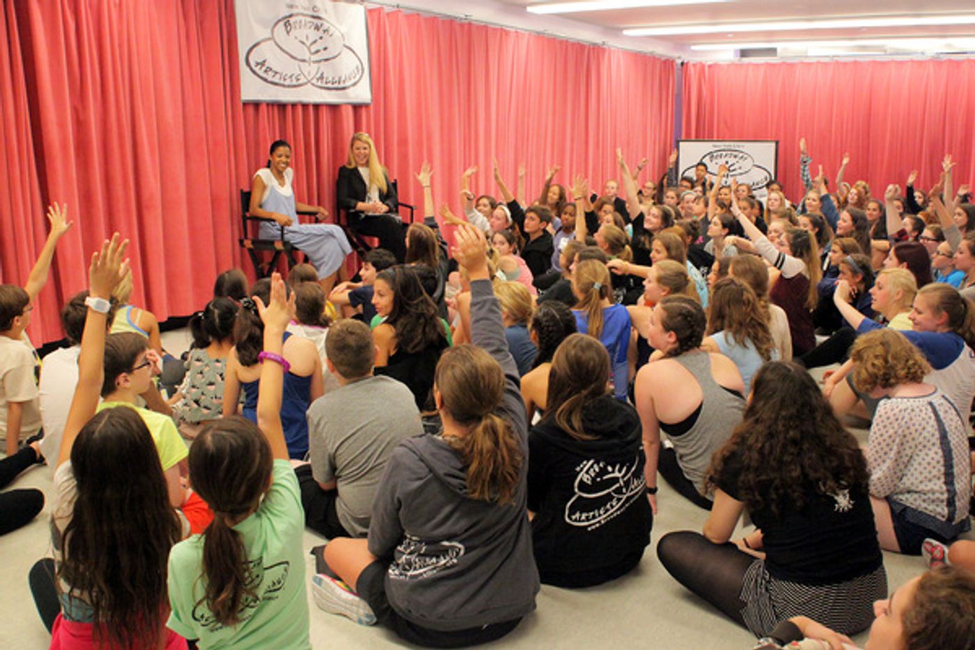 Photo Flash: HAMILTON's Renee Elise Goldsberry Speaks at Broadway Artists Alliance Photo Flash: HAMILTON's Renee Elise Goldsberry Speaks at Broadway Artists Alliance Image