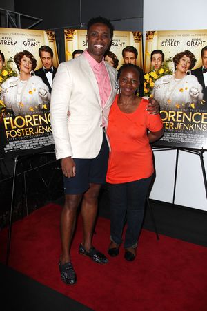 New York, NY - - 7/25/16 - Special Screening and Reception in Celebration of Paramount Pictures "Florence Foster Jenkins" held at Paramount Pictures in New York...-Pictured: L. Steven Taylor and Tshidi Manye.-Photo by: Kristina Bumphrey/StarPix @ BroadwayWorld New York, NY - - 7/25/16 - Special Screening and Reception in Celebration of Paramou Photo