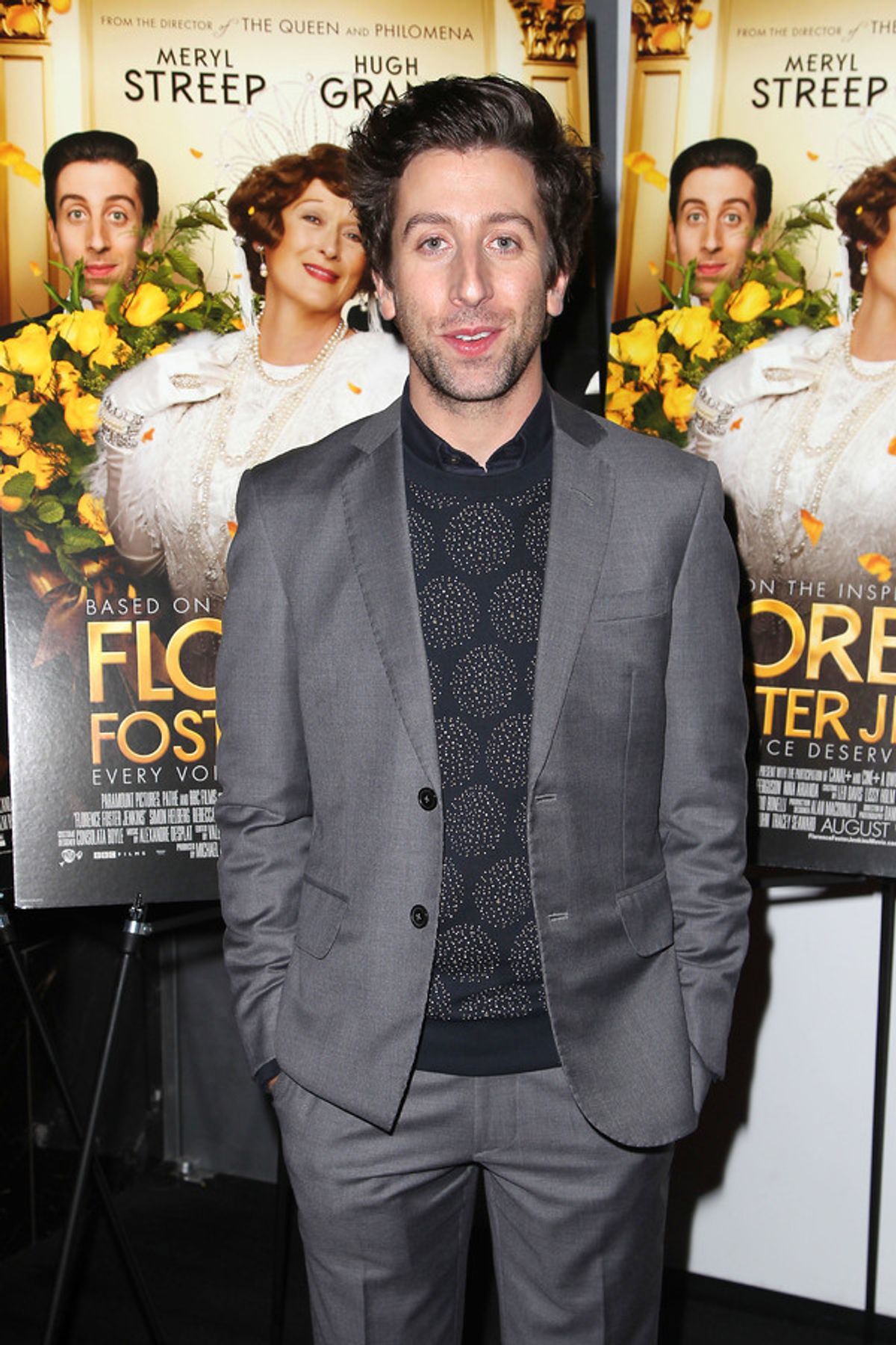 New York, NY -  - 7/25/16 - Special Screening and Reception in Celebration of Paramount Pictures 'Florence Foster Jenkins' held at Paramount Pictures in New York...-Pictured: Simon Helberg.-Photo by: Kristina Bumphrey/StarPix at 