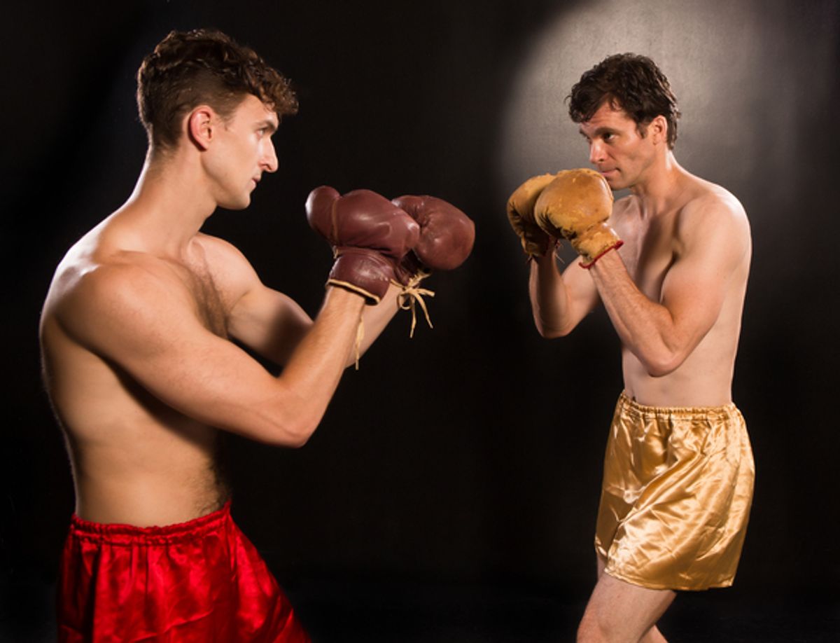 Steven Grant Douglas and Josh Davis at 