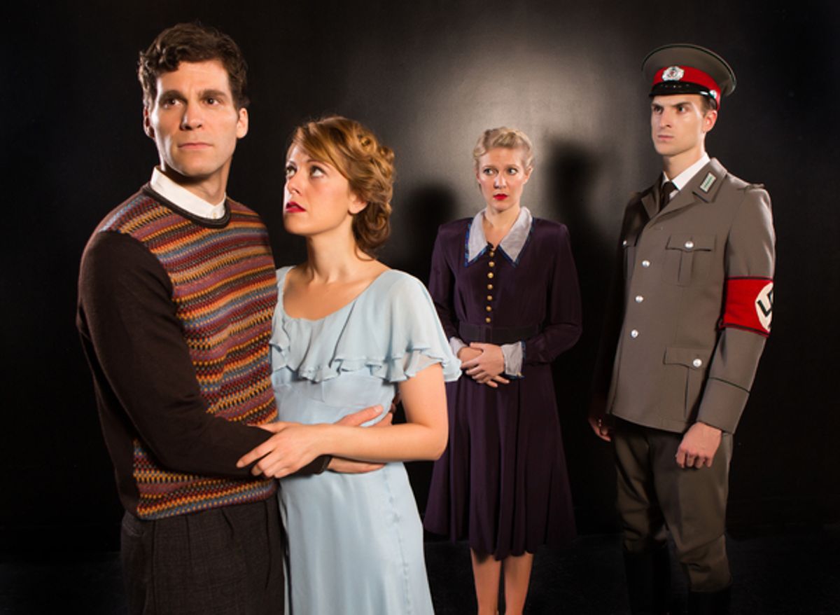 Josh Davis, Karis Danish, Jenn Malenke and Steven Grant Douglas at 