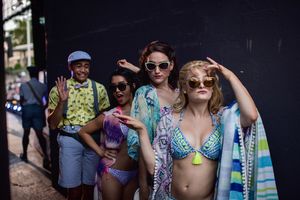 Daryl Tofa, Yvette Lu, Jessie Peltier and Halli Toland Photo