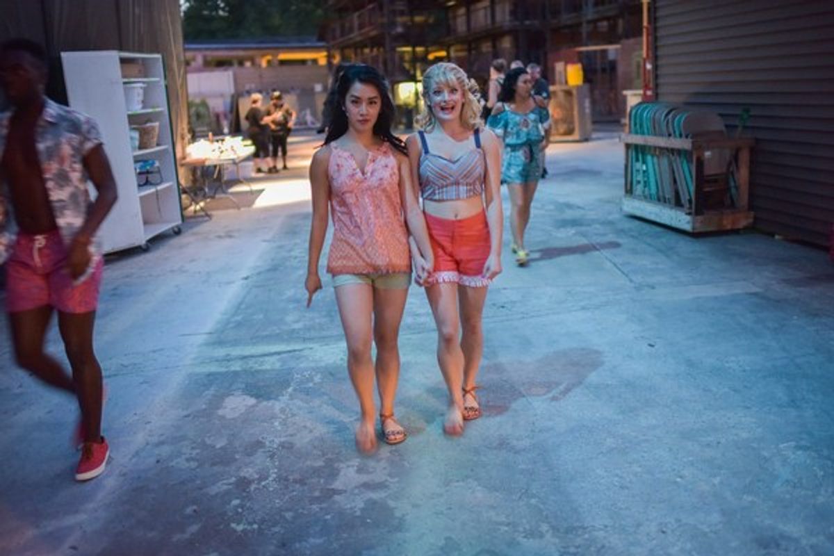 Yvette Lu and Halli Toland at 