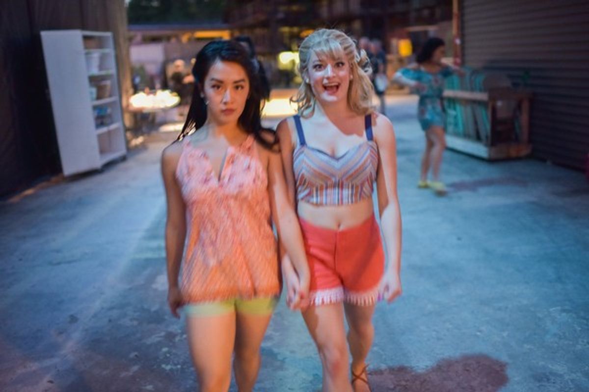 Yvette Lu and Halli Toland at 