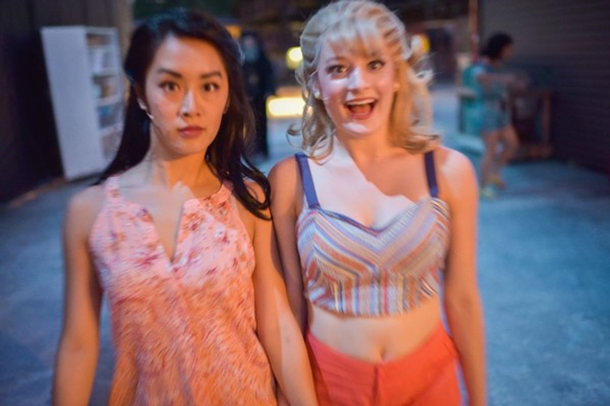 Yvette Lu and Halli Toland at 