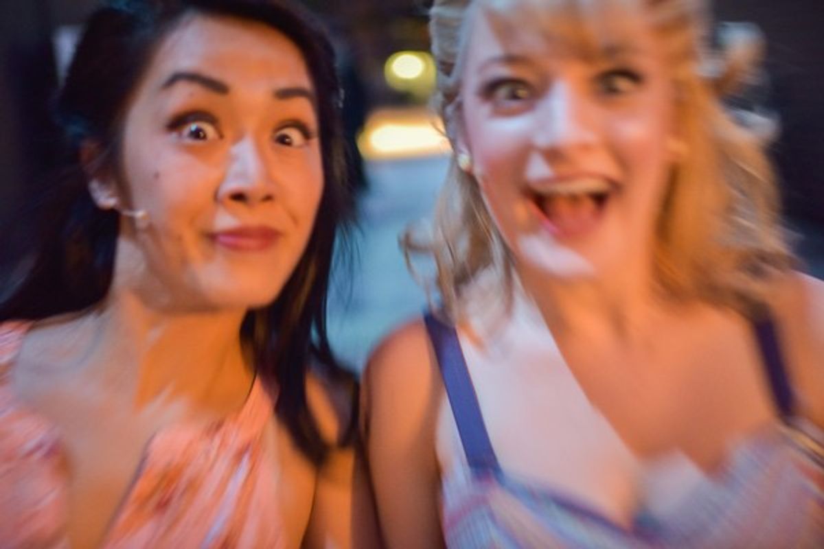 Yvette Lu and Halli Toland at 