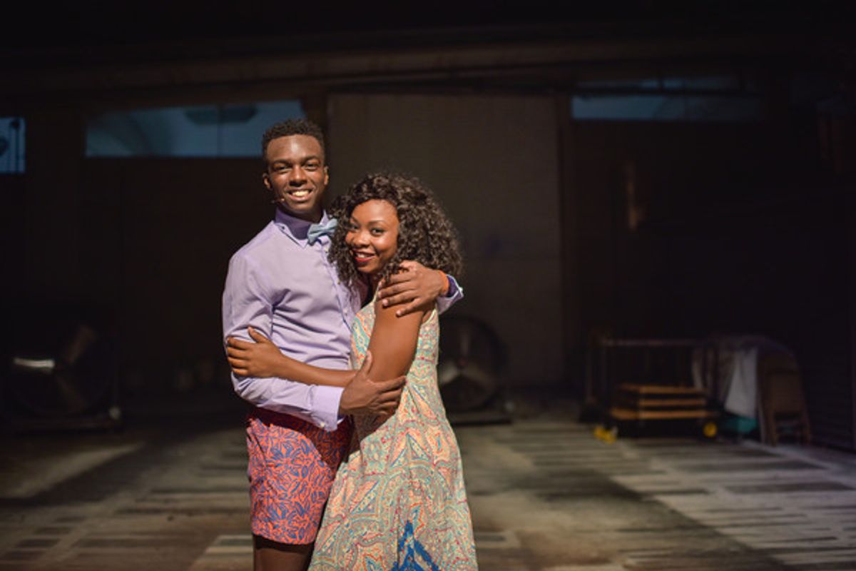 Wonza Johnson and Michael Samarie George  at 