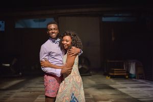 Wonza Johnson and Michael Samarie George  Photo