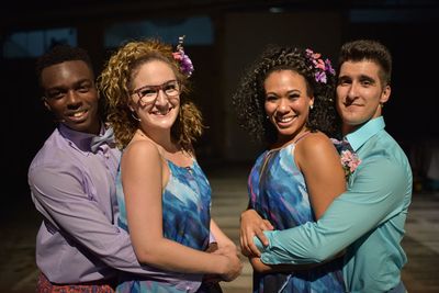 Wonza Johnson, Sara Gallo, Raven Thomas and Alexander Guilar Photo