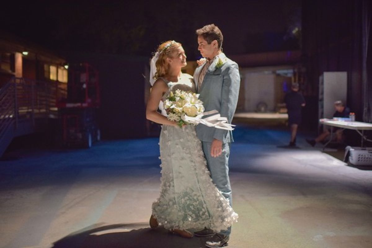 Brittany Zeinstra and Jason Gotay at 