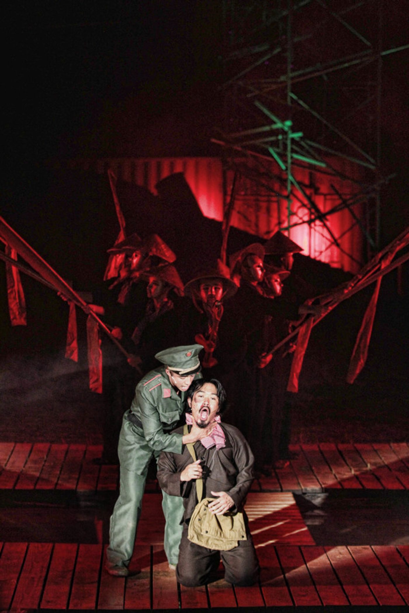 Photo Flash: First Look at Serenbe Playhouse's MISS SAIGON, Featuring Real-Life Helicopter  Image