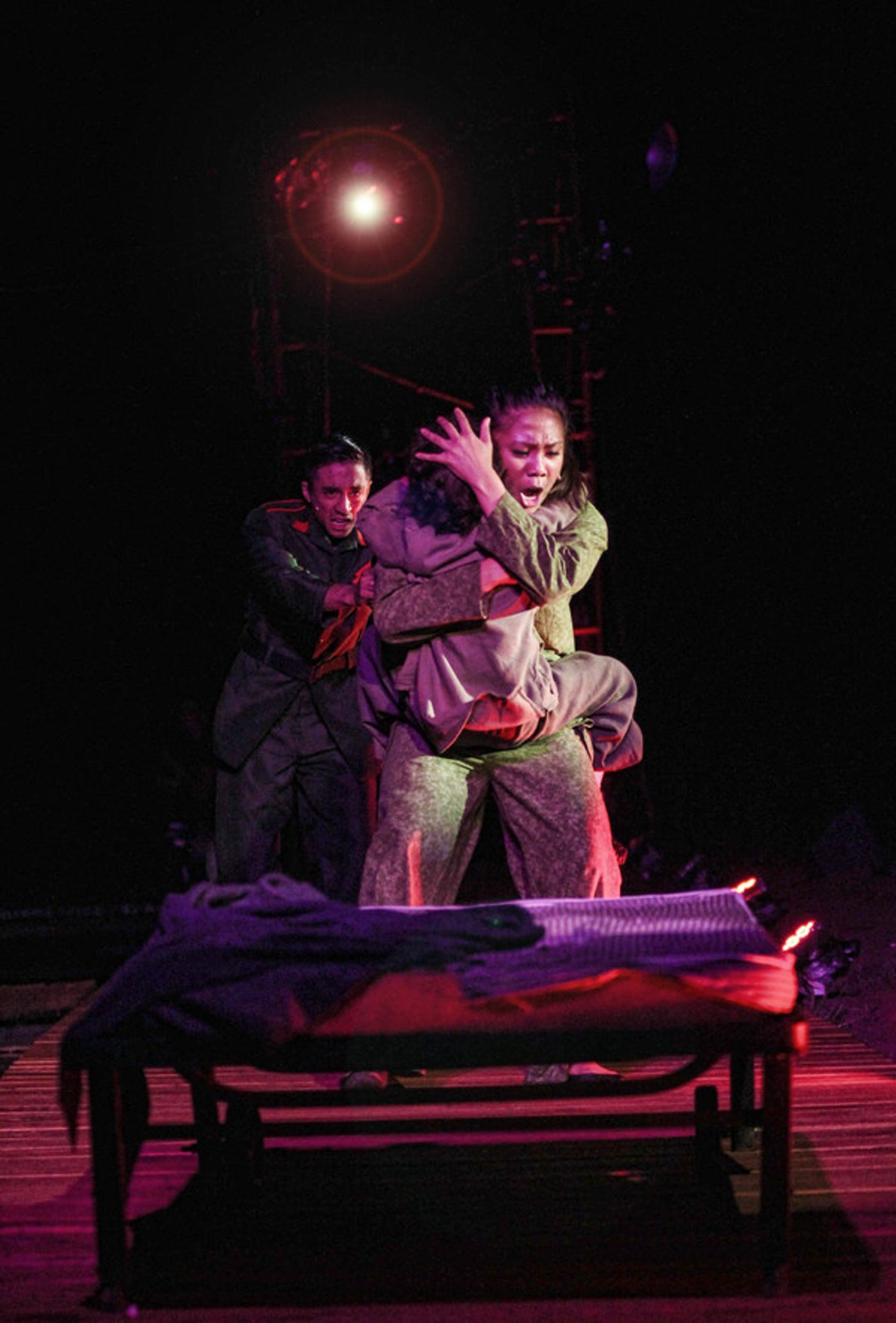 Photo Flash: First Look at Serenbe Playhouse's MISS SAIGON, Featuring Real-Life Helicopter  Image