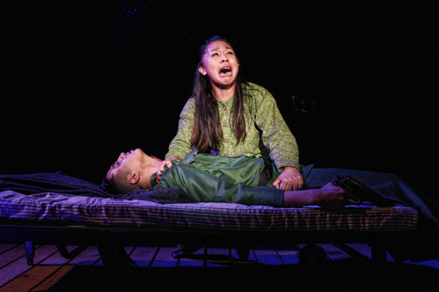 Photo Flash: First Look at Serenbe Playhouse's MISS SAIGON, Featuring Real-Life Helicopter  Image