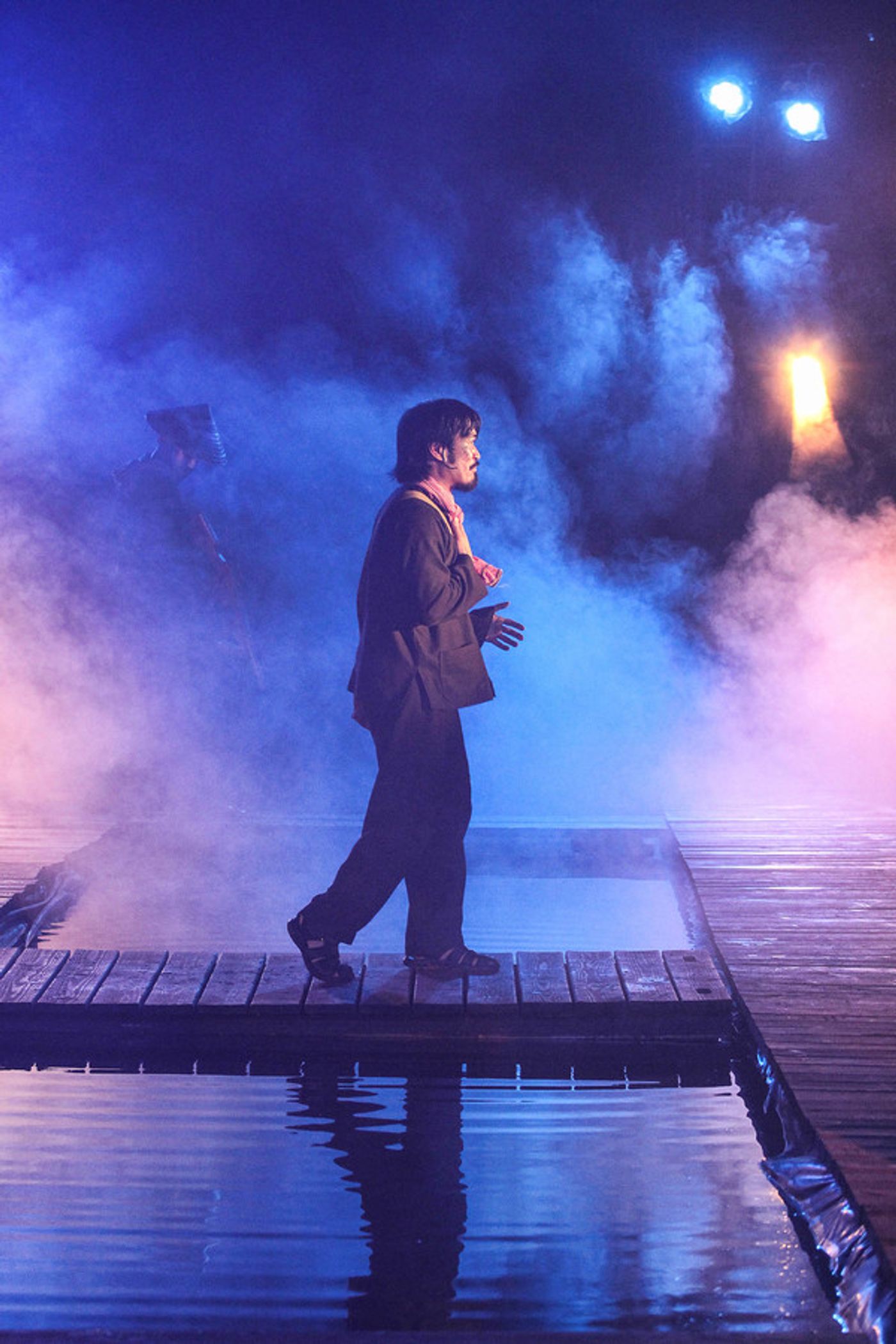 Photo Flash: First Look at Serenbe Playhouse's MISS SAIGON, Featuring Real-Life Helicopter  Image