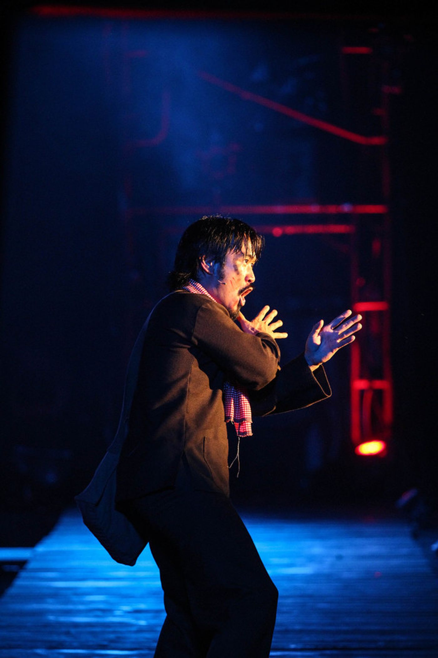 Photo Flash: First Look at Serenbe Playhouse's MISS SAIGON, Featuring Real-Life Helicopter  Image