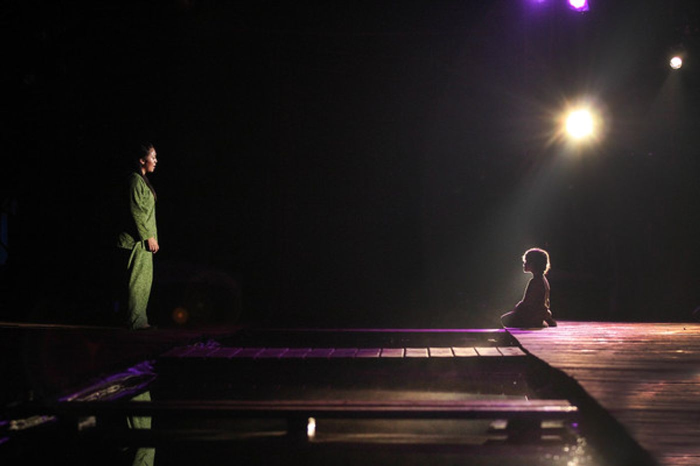 Photo Flash: First Look at Serenbe Playhouse's MISS SAIGON, Featuring Real-Life Helicopter  Image