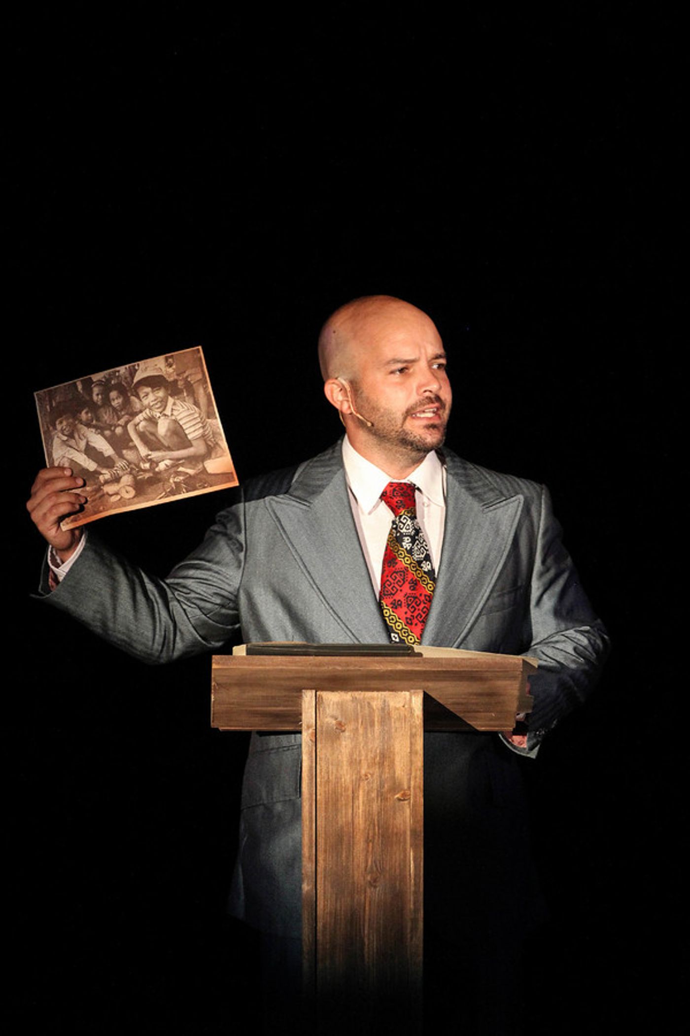 Photo Flash: First Look at Serenbe Playhouse's MISS SAIGON, Featuring Real-Life Helicopter  Image