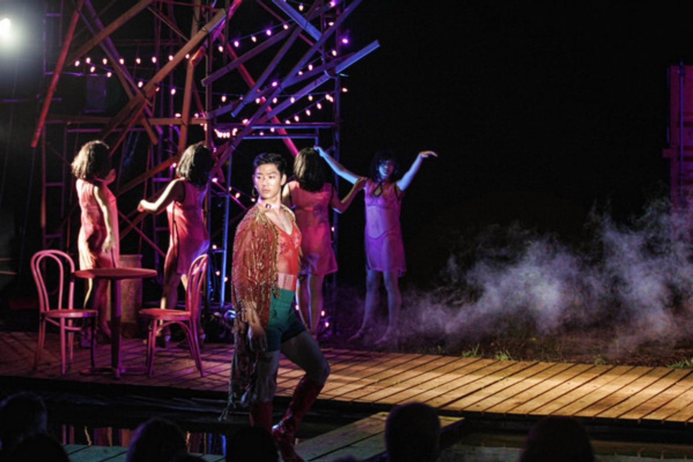 Photo Flash: First Look at Serenbe Playhouse's MISS SAIGON, Featuring Real-Life Helicopter  Image