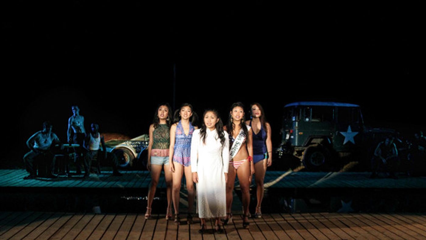 Photo Flash: First Look at Serenbe Playhouse's MISS SAIGON, Featuring Real-Life Helicopter  Image