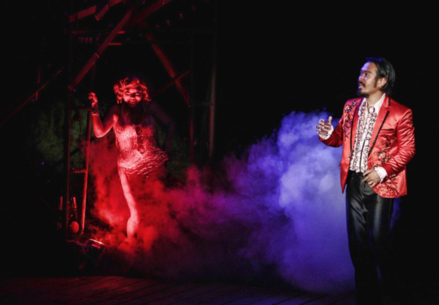 Photo Flash: First Look at Serenbe Playhouse's MISS SAIGON, Featuring Real-Life Helicopter  Image