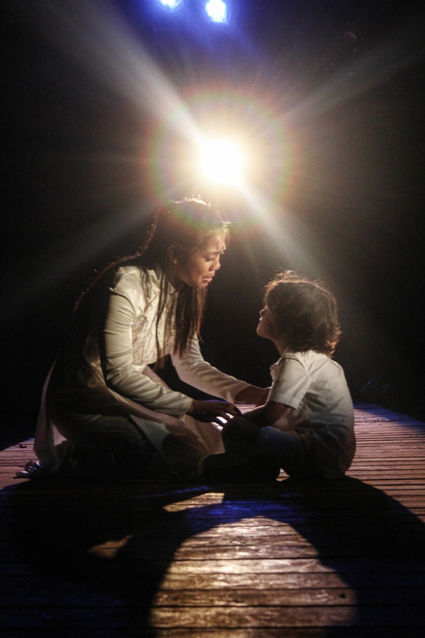 Photo Flash: First Look at Serenbe Playhouse's MISS SAIGON, Featuring Real-Life Helicopter  Image