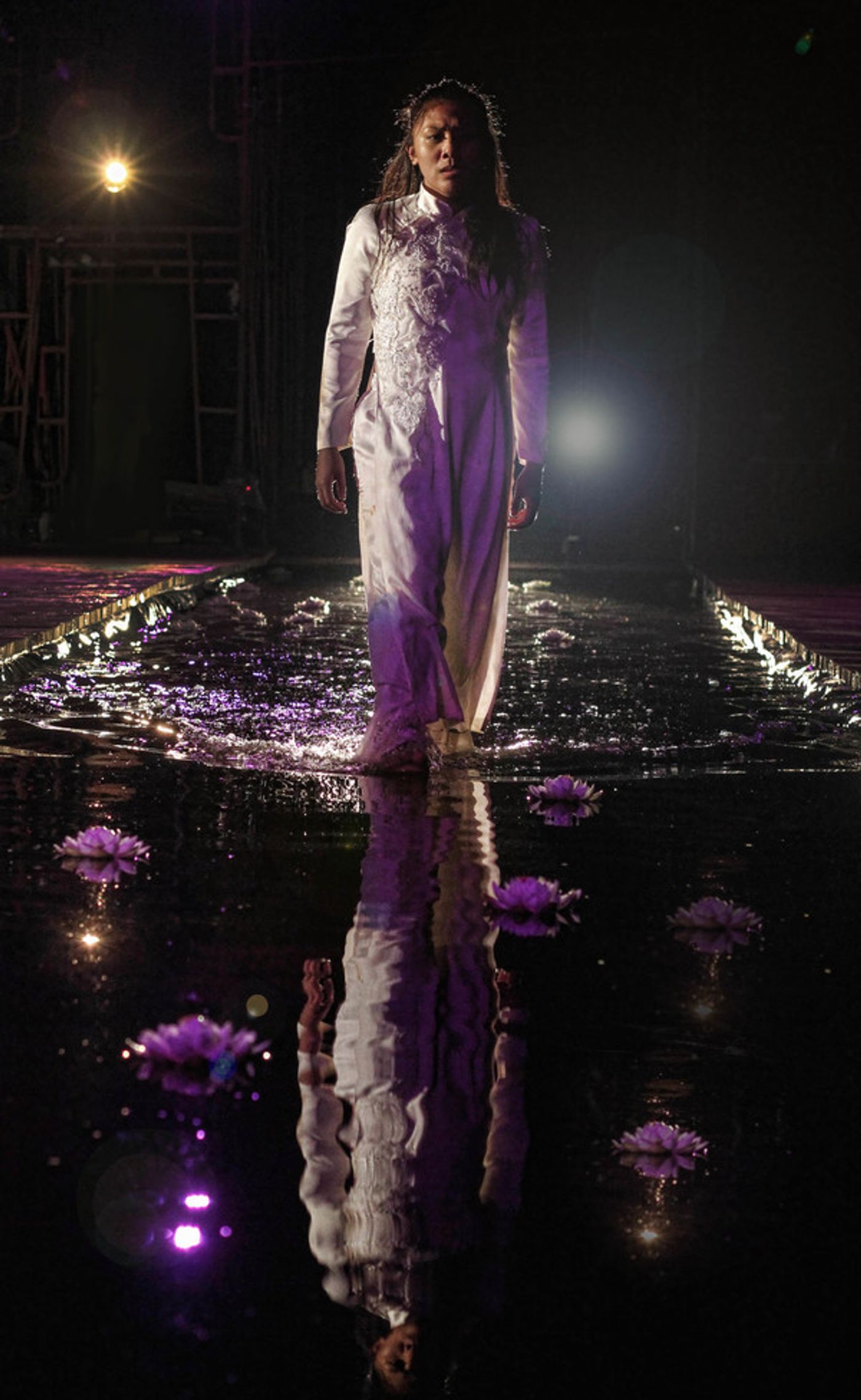 Photo Flash: First Look at Serenbe Playhouse's MISS SAIGON, Featuring Real-Life Helicopter  Image