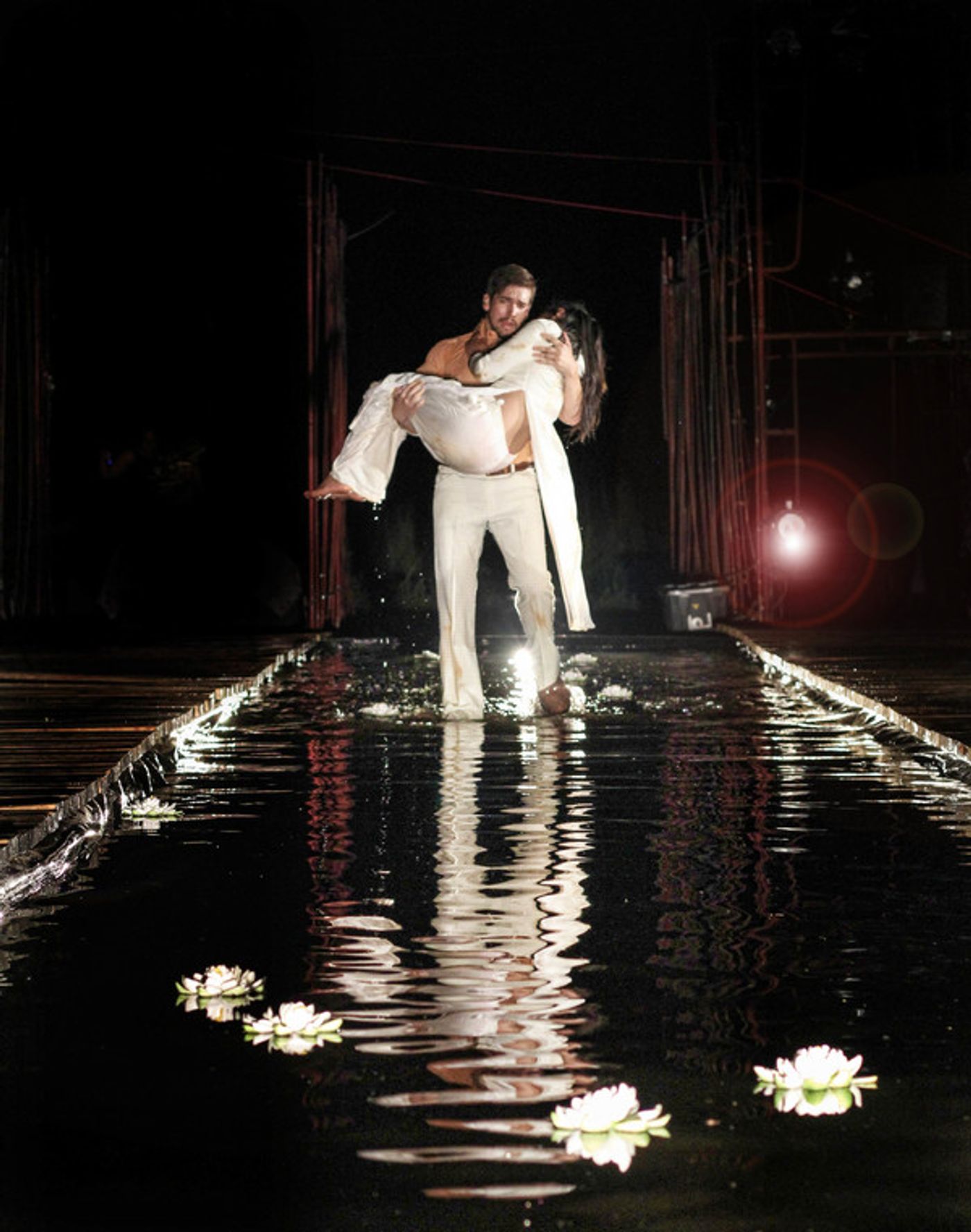 Photo Flash: First Look at Serenbe Playhouse's MISS SAIGON, Featuring Real-Life Helicopter  Image